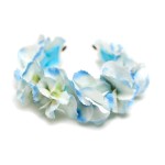 Wianek na opasce - WHITE / BLUE