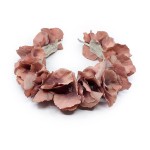Wianek na opasce - DUSTY PINK