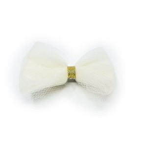 Spinka Tulle Bow - ECRU