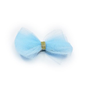 Spinka Tulle Bow - BLUE