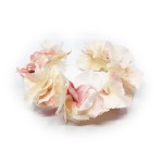 Wianek na opasce - CREAM / PINK