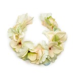 Wianek na opasce - CREAM / GREEN
