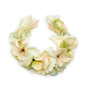 Wianek na opasce - CREAM / GREEN