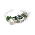 Przepaska Christmas - WHITE / SILVER