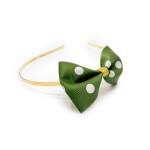 Przepaska Bow - DARK GREEN
